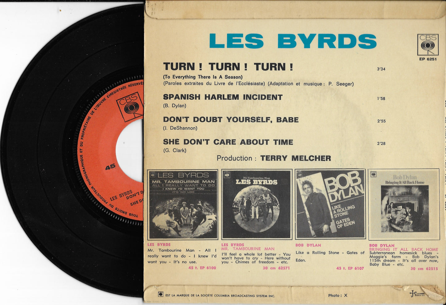 LES BYRDS - Turn! Turn! Turn!