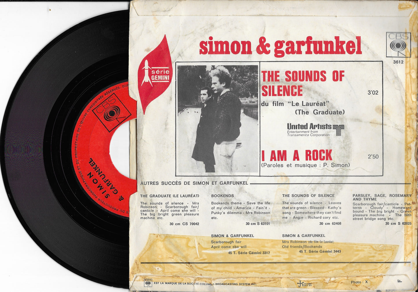 SIMON & GARFUNKEL - The Sounds Of Silence