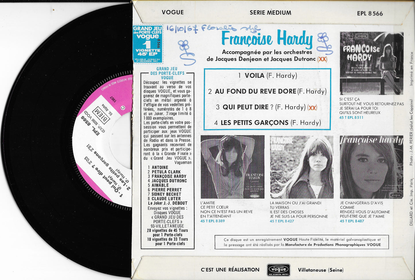 FRANCOISE HARDY - Voilà