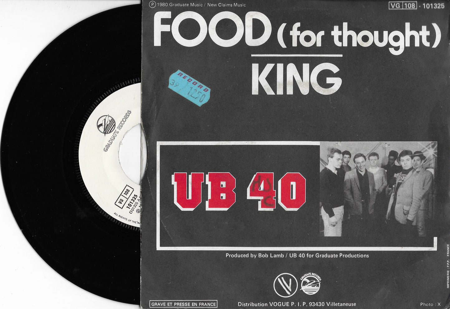 UB40 - Food (For Thought) / King