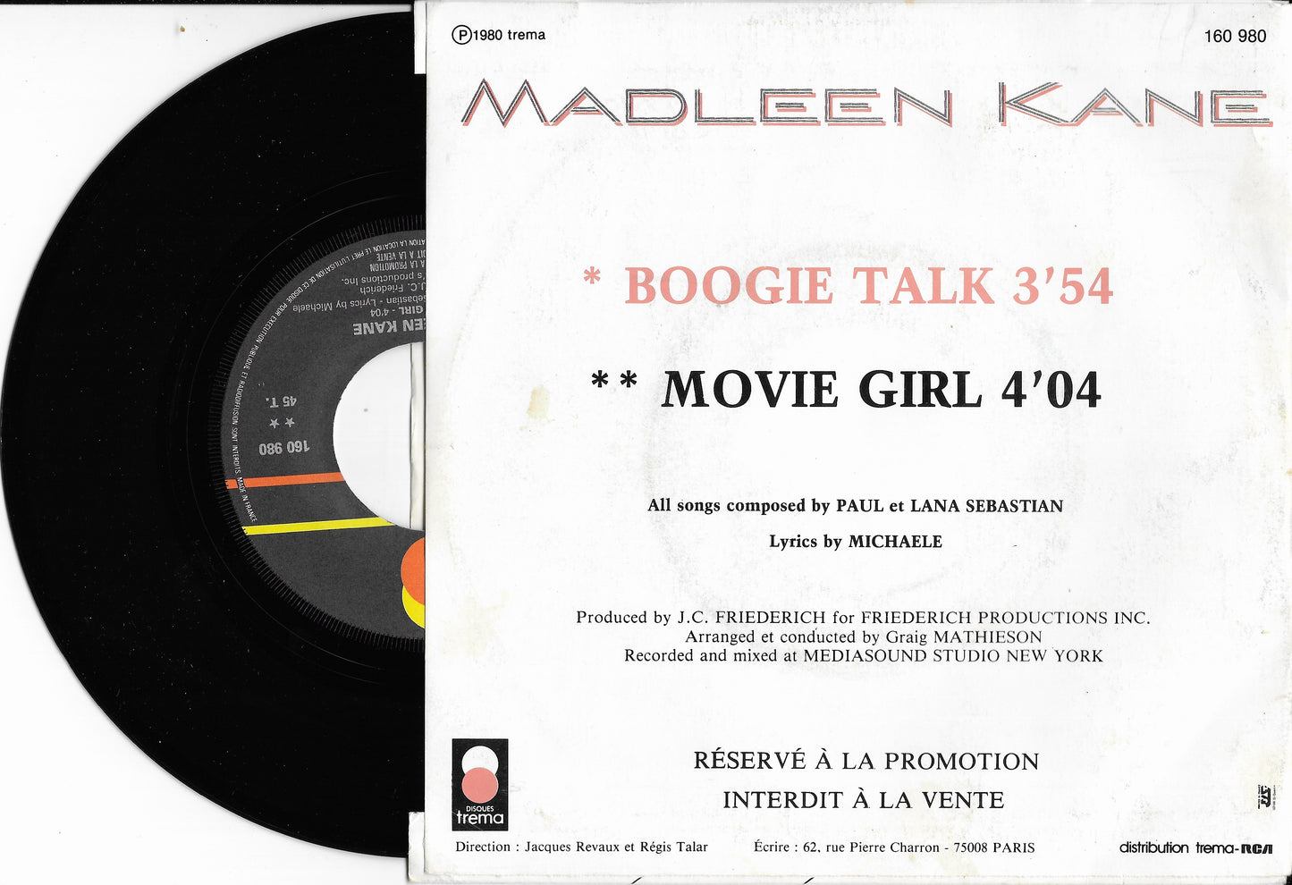 MADLEEN KANE - Boogie Talk (Promo)