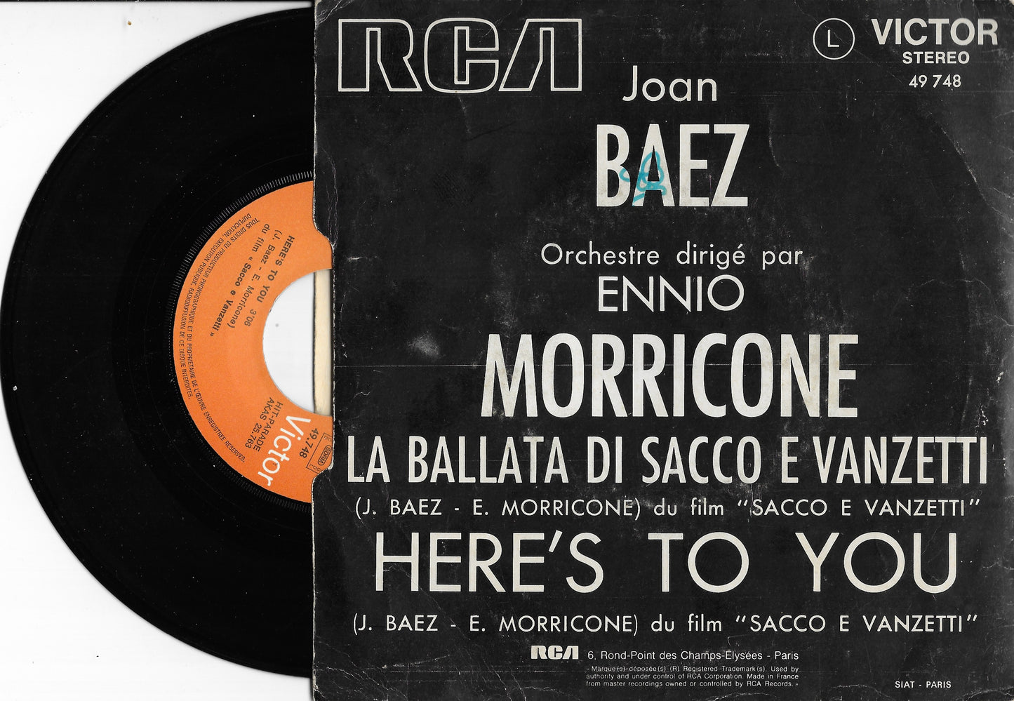 JOAN BAEZ & ENNIO MORRICONE - La Ballata Di Sacco & Vanzetti