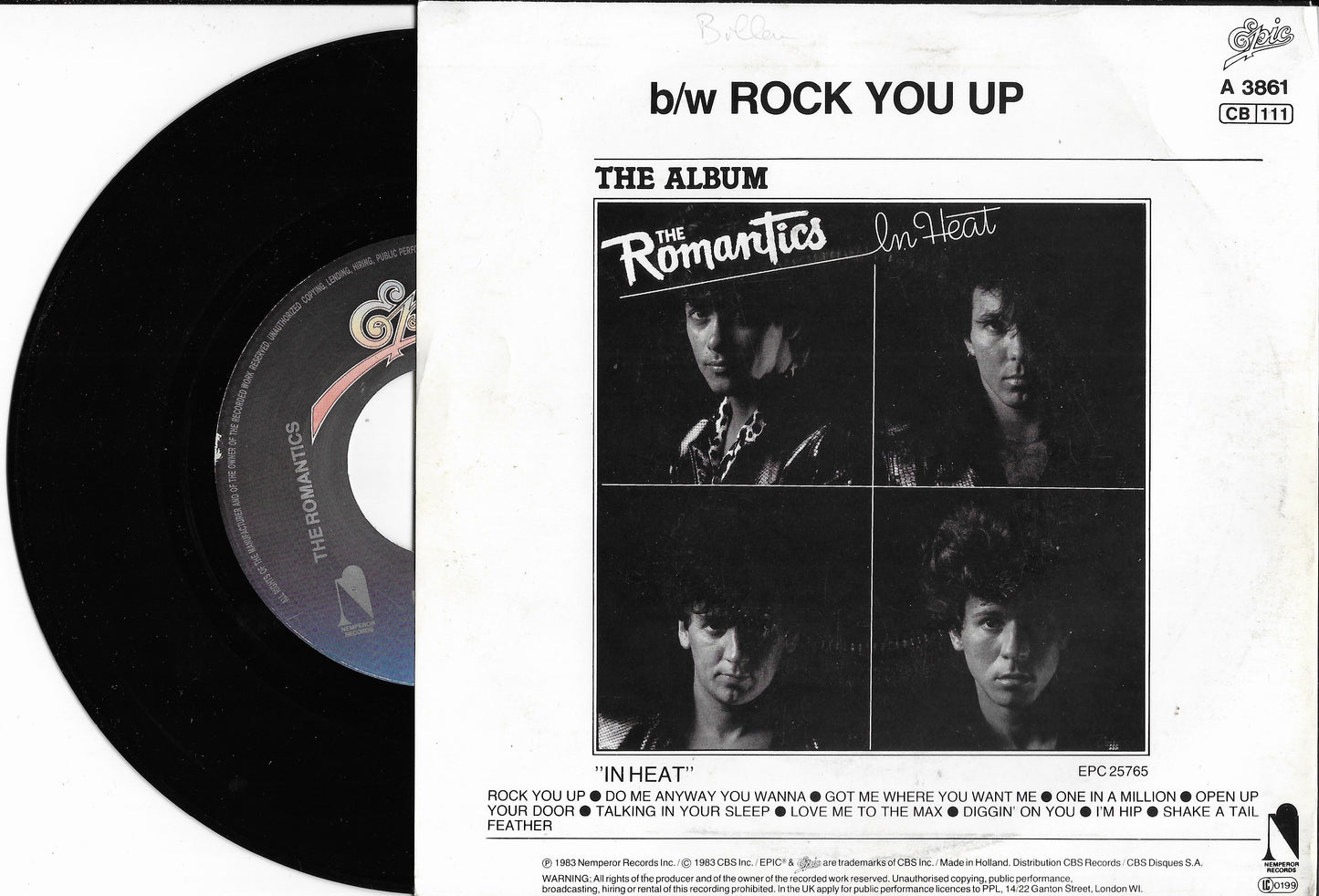 THE ROMANTICS - Talking In Your Sleep