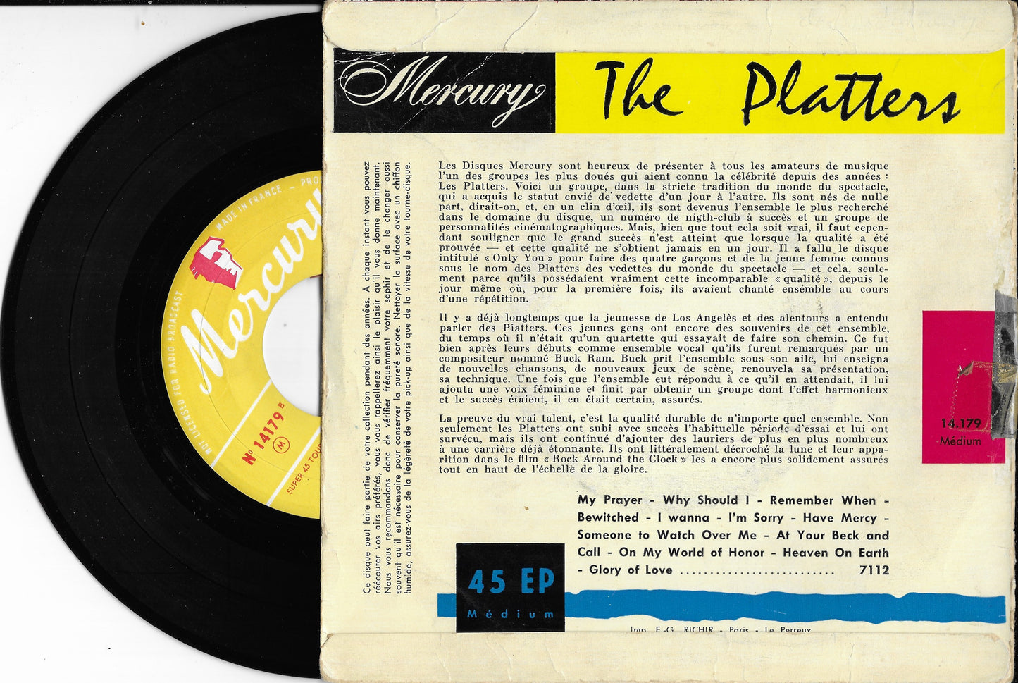 THE PLATTERS - My Prayer