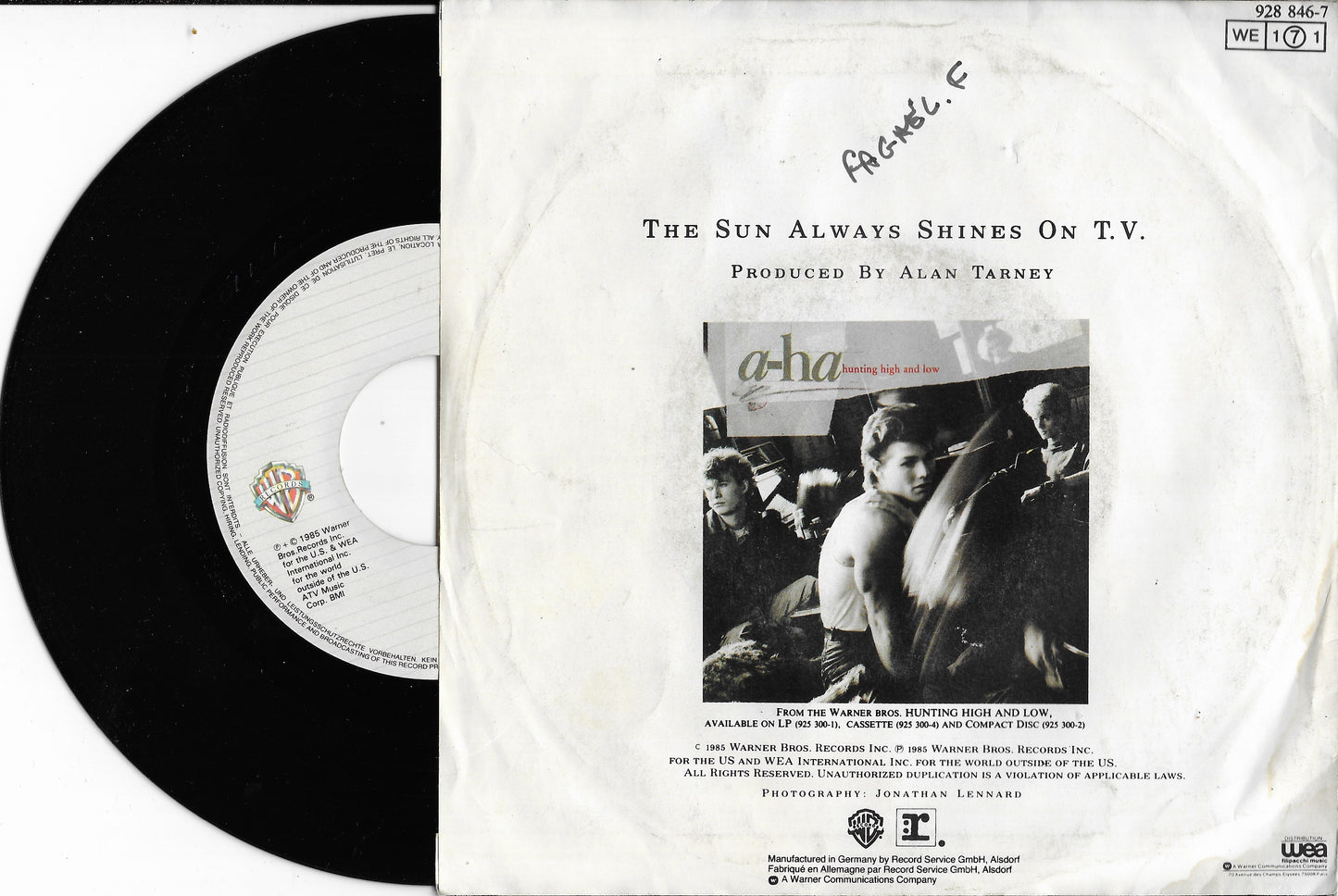 A-HA - The Sun Always Shines On T.V.