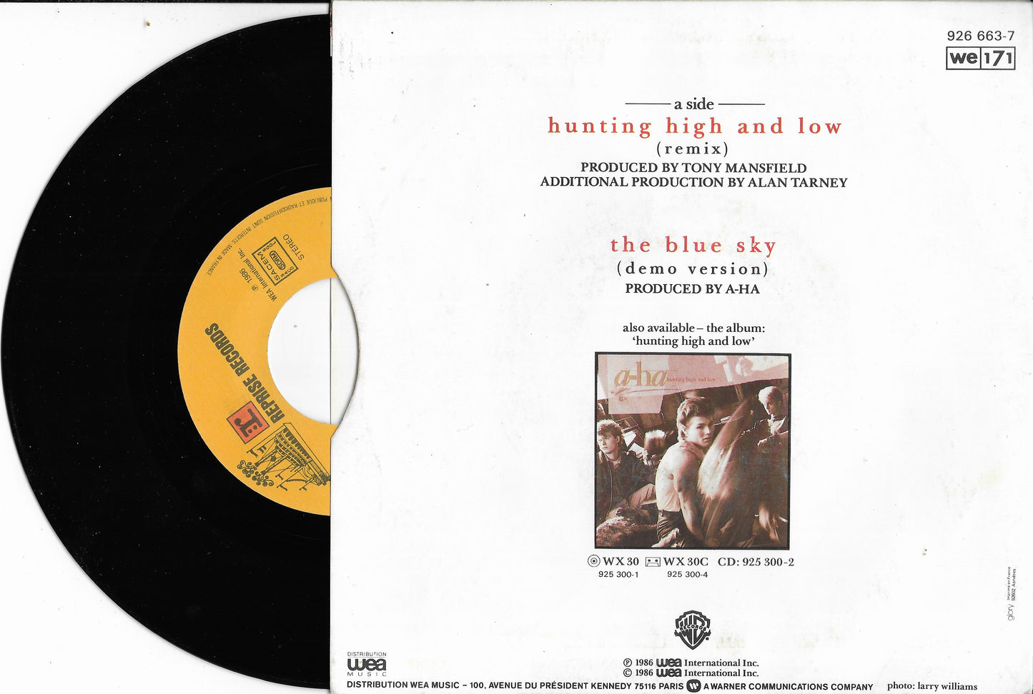 A-HA - Hunting High And Low (Remix)