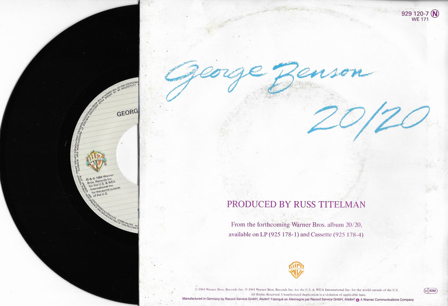 GEORGE BENSON - 20/20