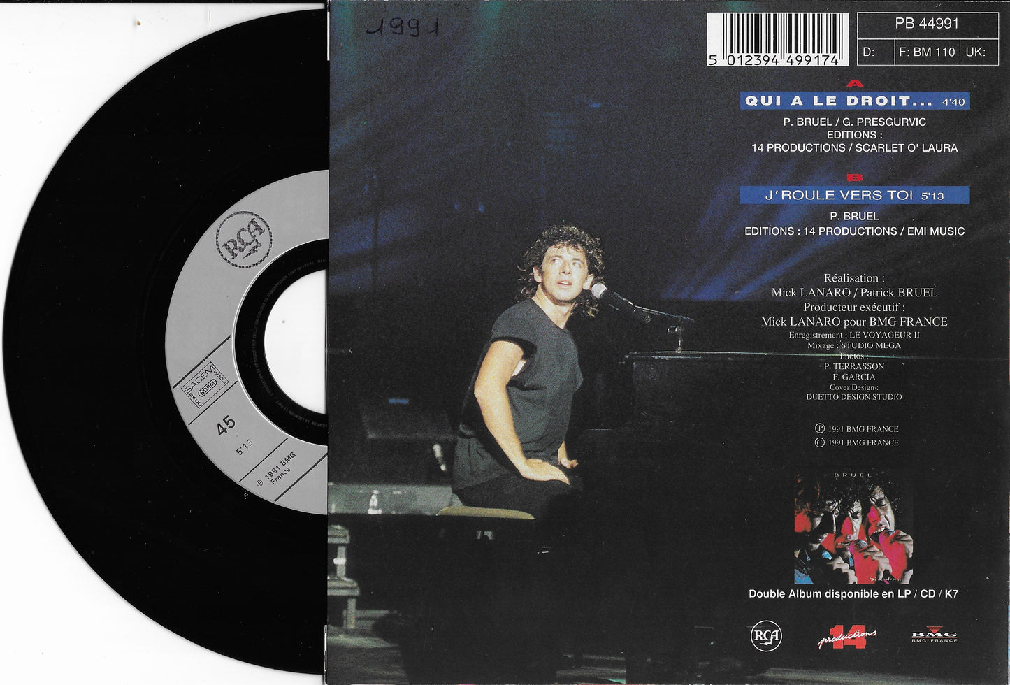 PATRICK BRUEL - Qui A Le Droit...
