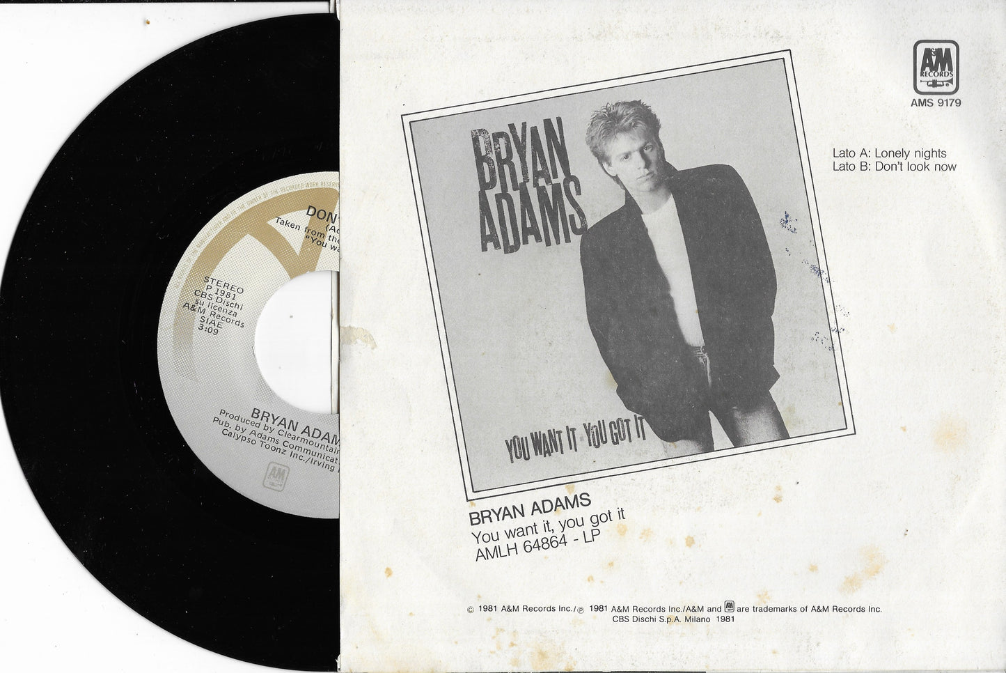 BRYAN ADAMS - Lonely Nights