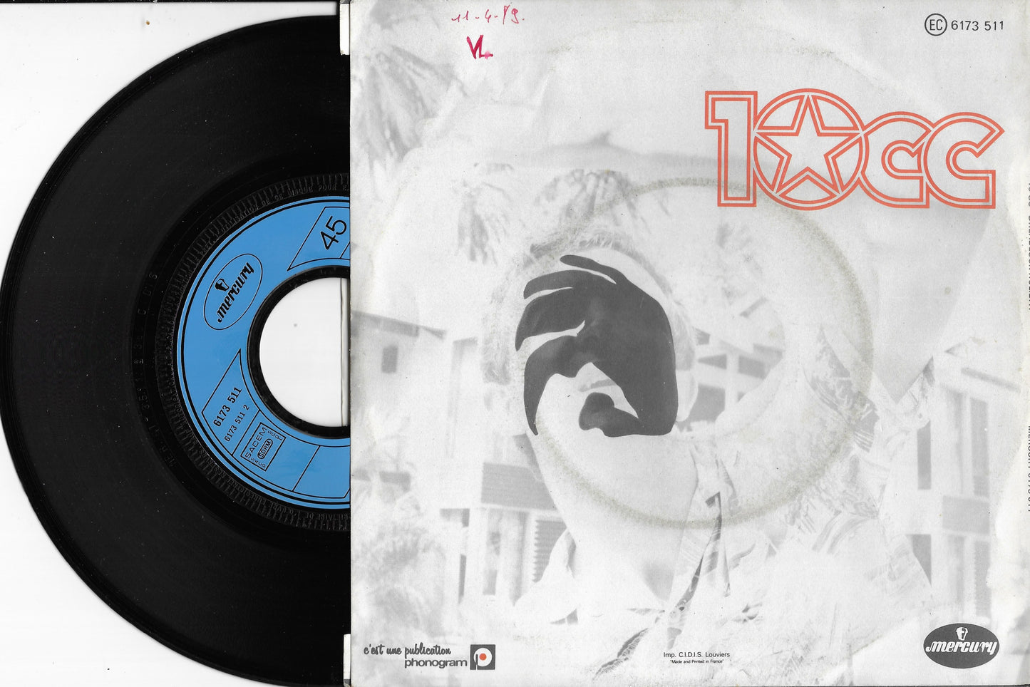 10CC - Dreadlock Holiday / Nothing Can Move Me