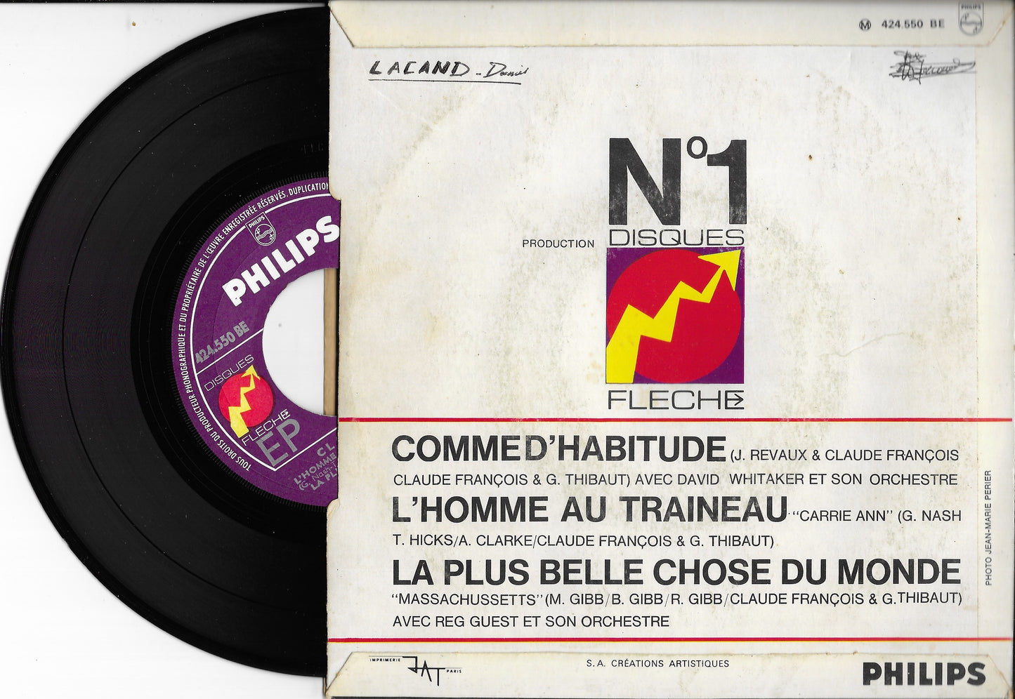 CLAUDE FRANCOIS - Comme D'habitude