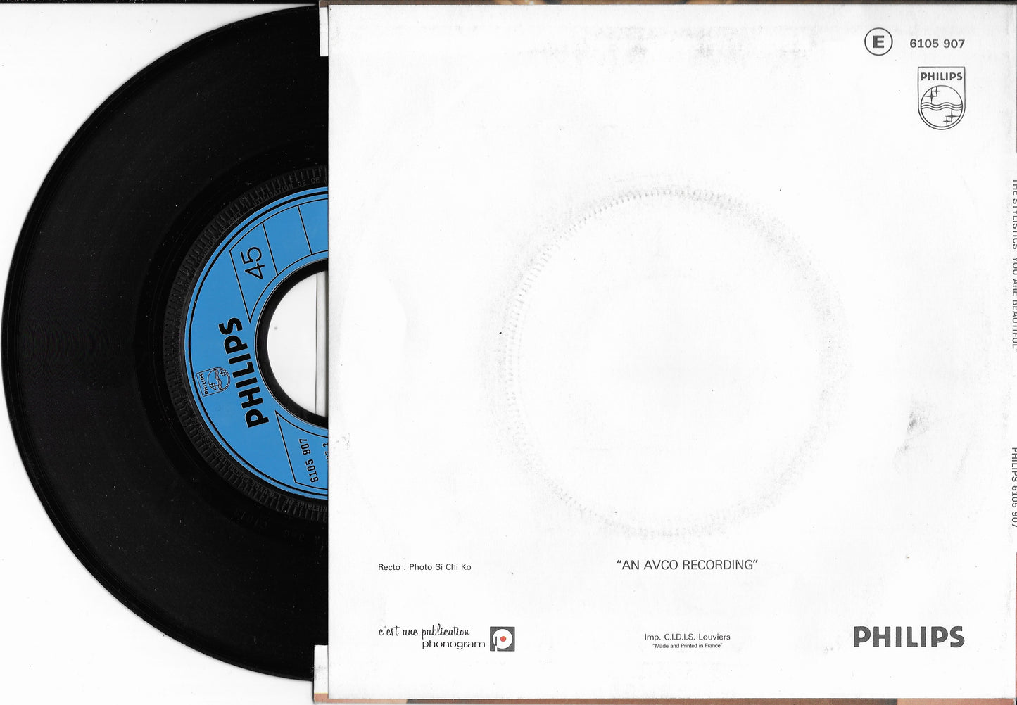 THE STYLISTICS - You Are Beautiful