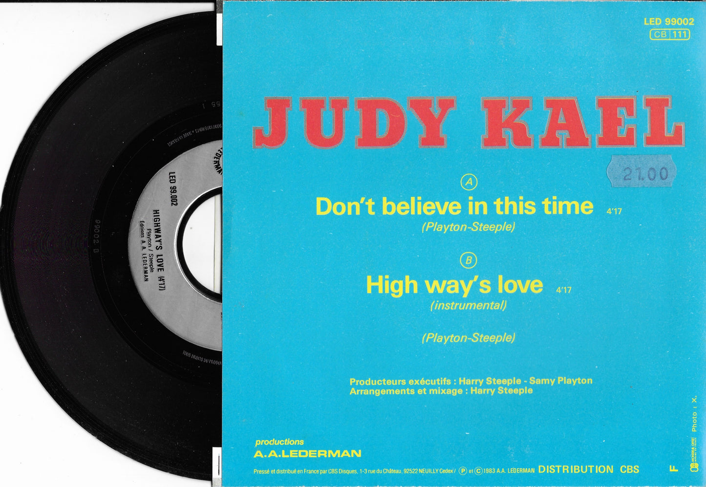 JUDY KAEL - Don't Believe In This Time