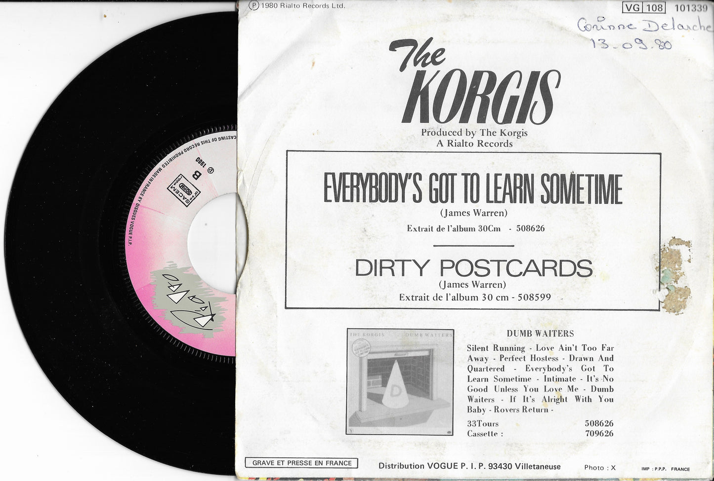 THE KORGIS - Everybody's Got To Learn Sometime