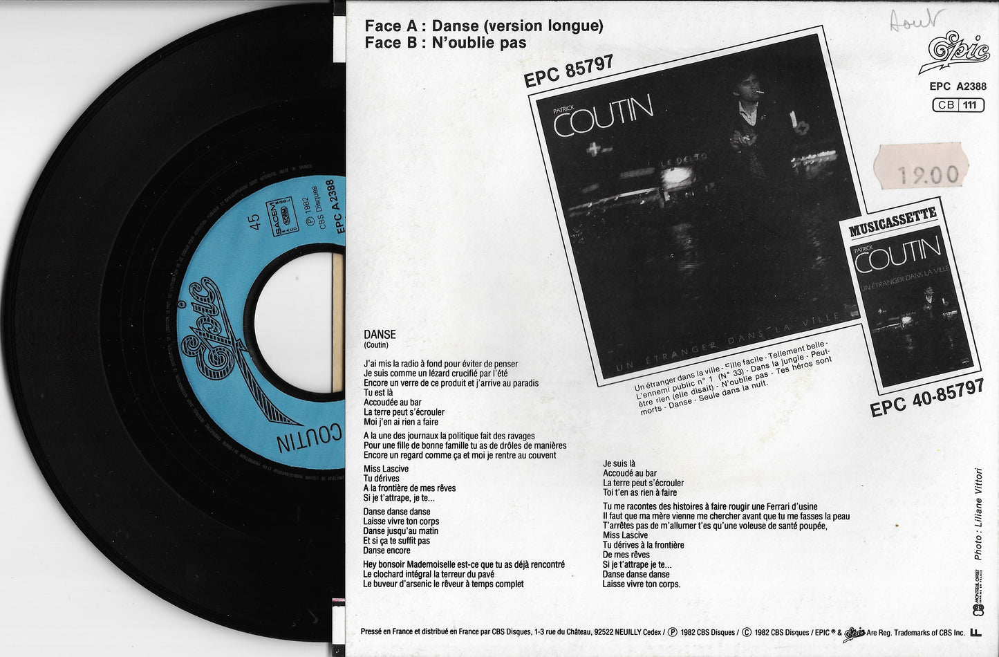 PATRICK COUTIN - Danse