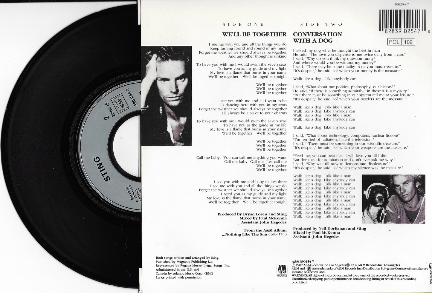 STING - We'll Be Together