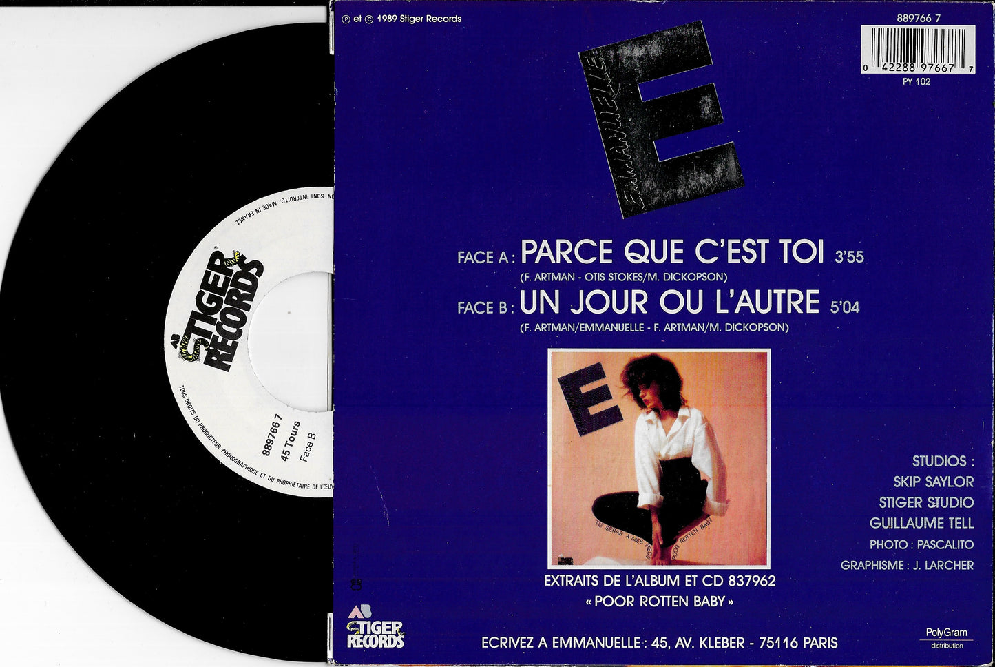 EMMANUELLE - Parce Que C'est Toi