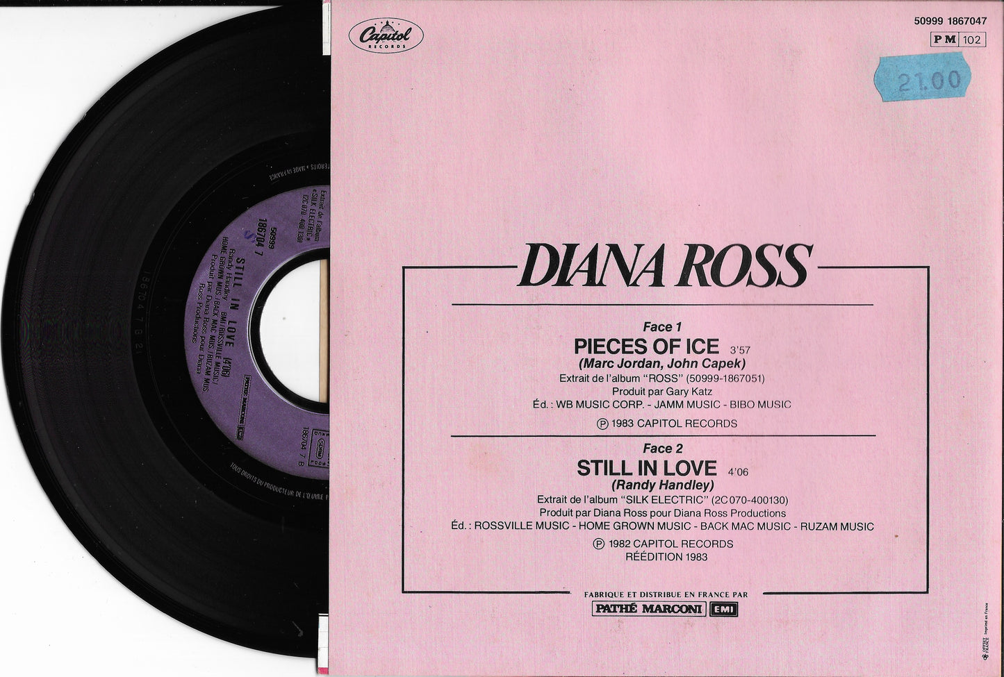 DIANA ROSS - Pieces Of Ice
