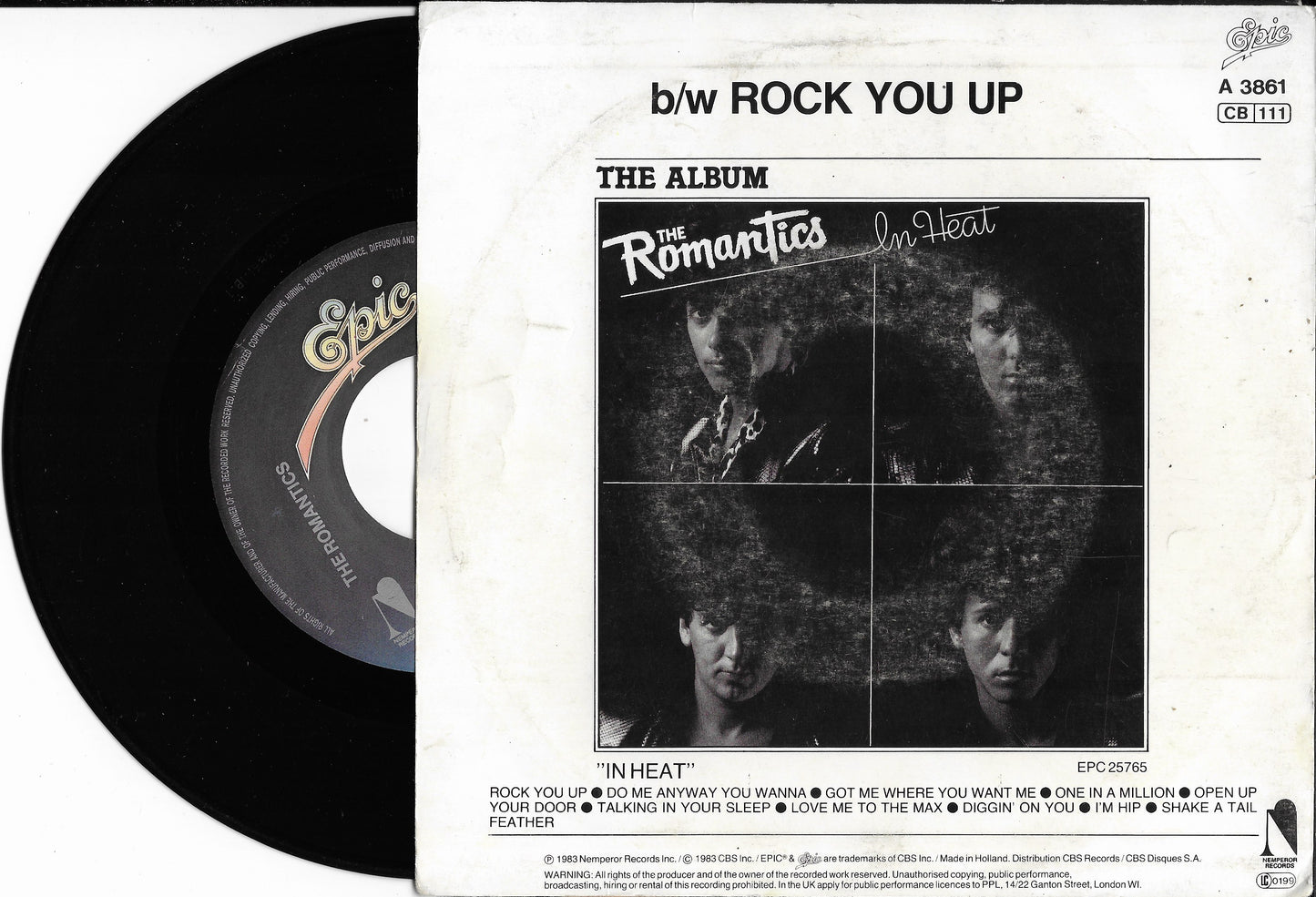 THE ROMANTICS - Talking In Your Sleep