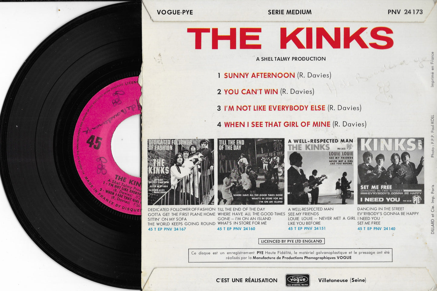 THE KINKS - Sunny Afternoon