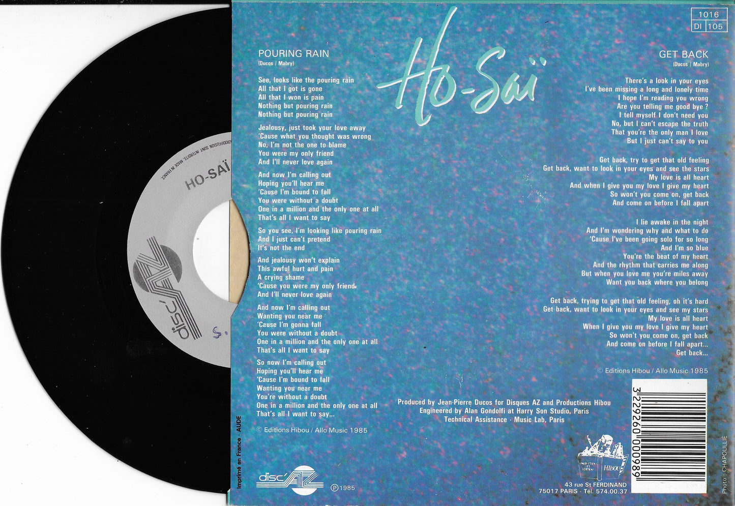 HO-SAÏ - Pouring Rain