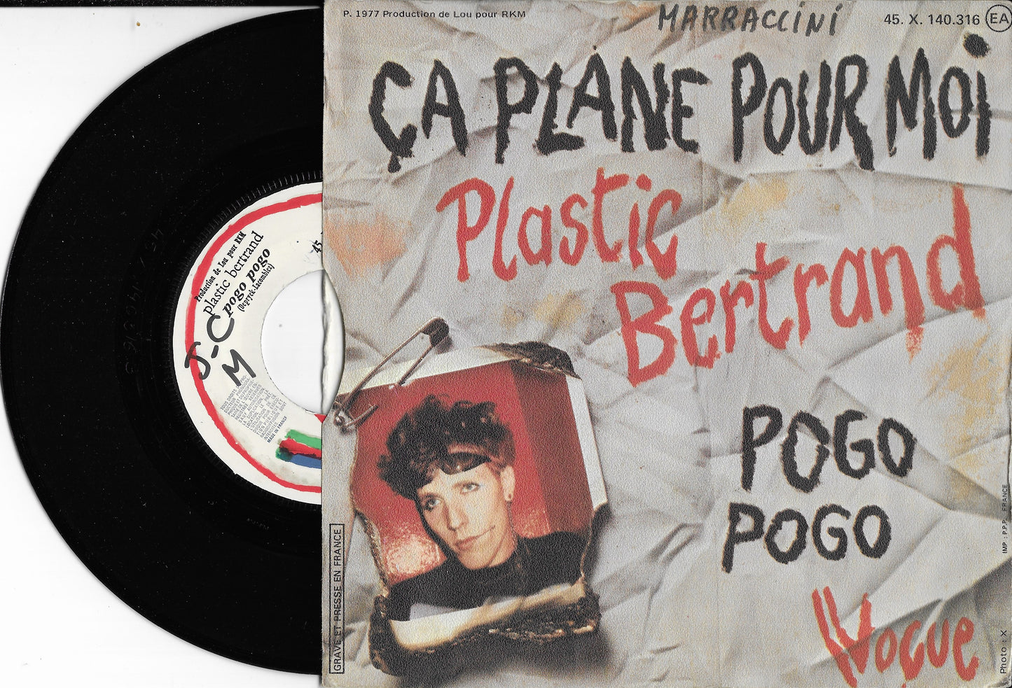 PLASTIC BERTRAND - Ca plane pour moi