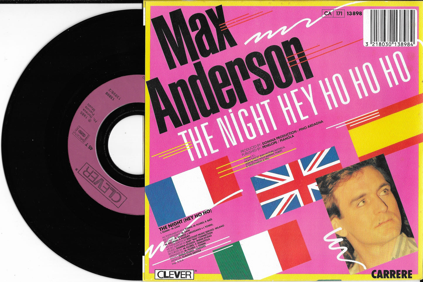 MAX ANDERSON - The Night Hey Ho Ho Ho
