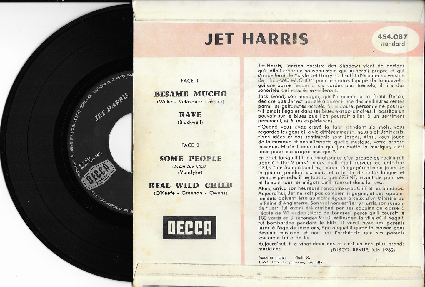 JET HARRIS - Jet Harris