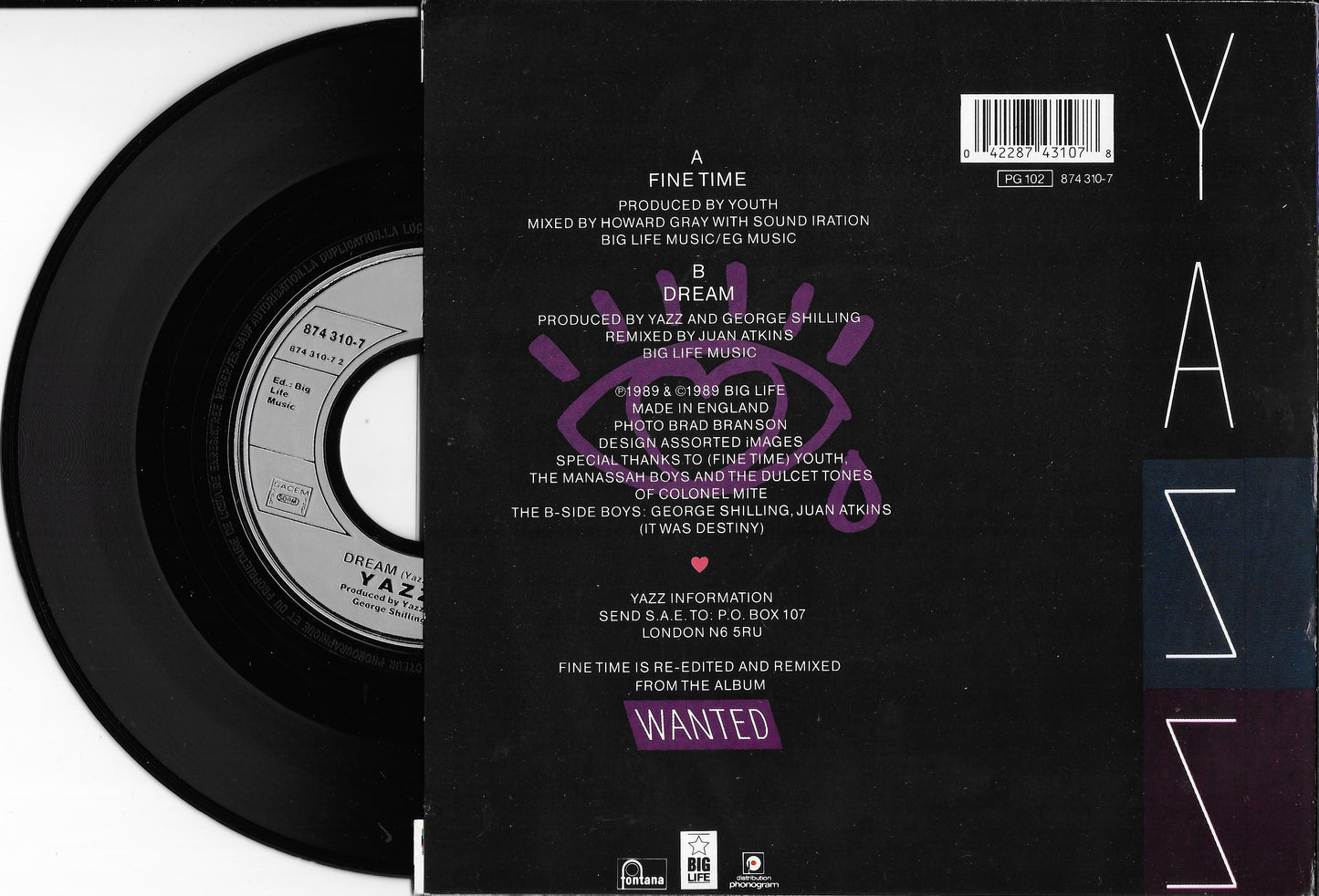 YAZZ - Fine Time