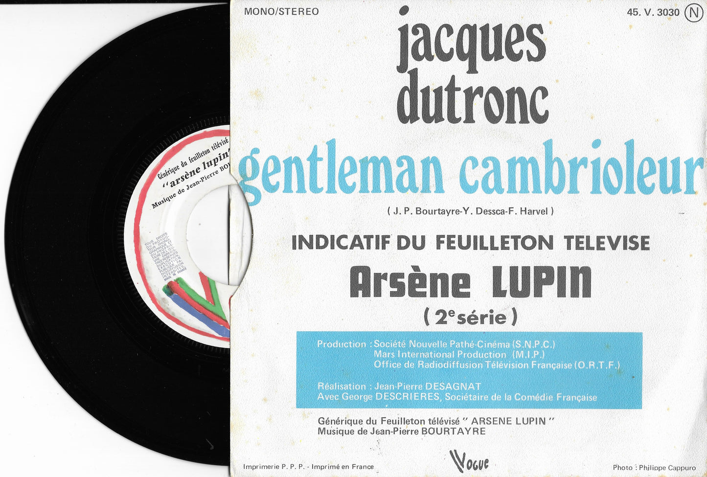 JACQUES DUTRONC - Gentleman Cambrioleur