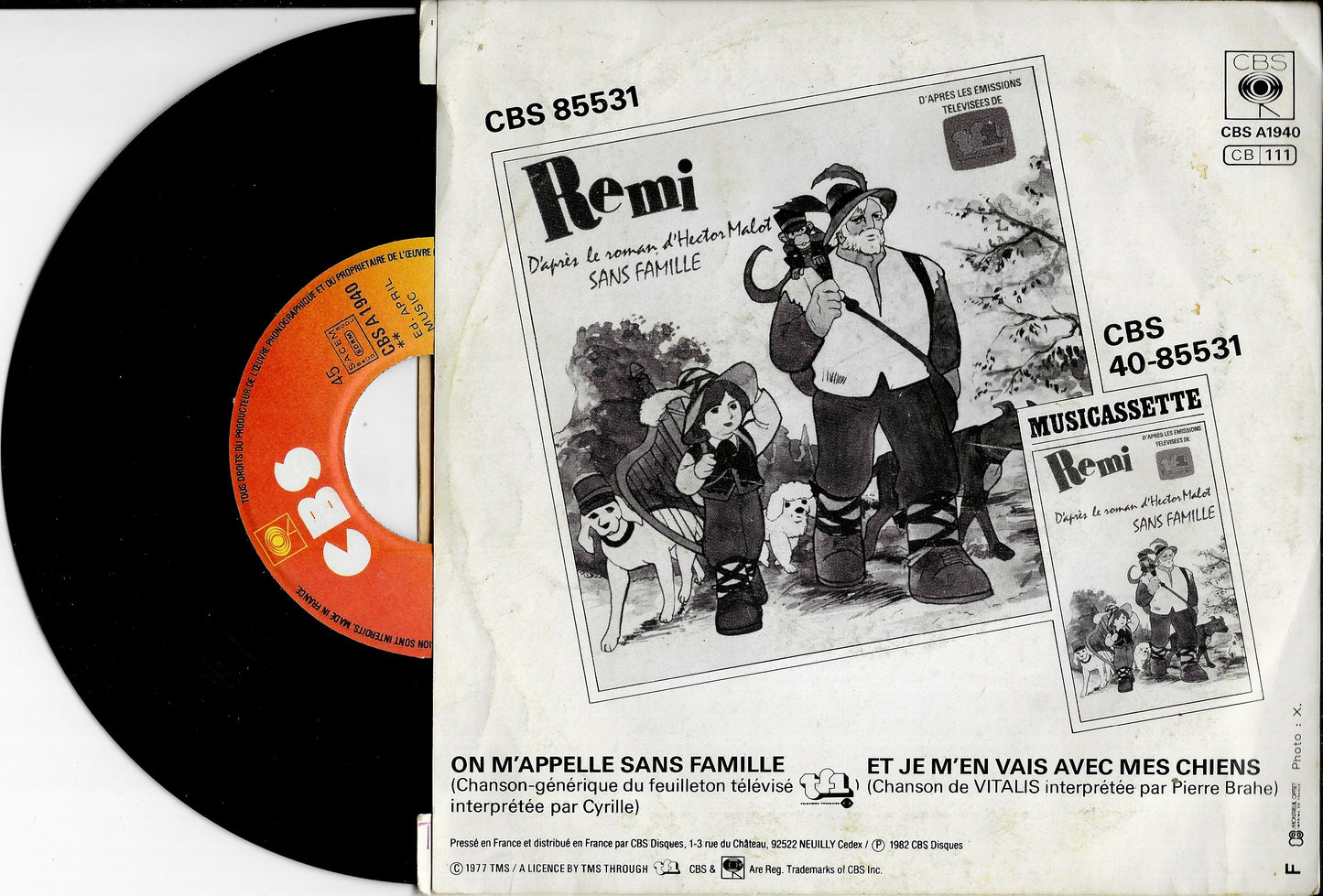 CYRILLE, PIERRE BRAHE - Rémi (On M'appelle Sans Famille)