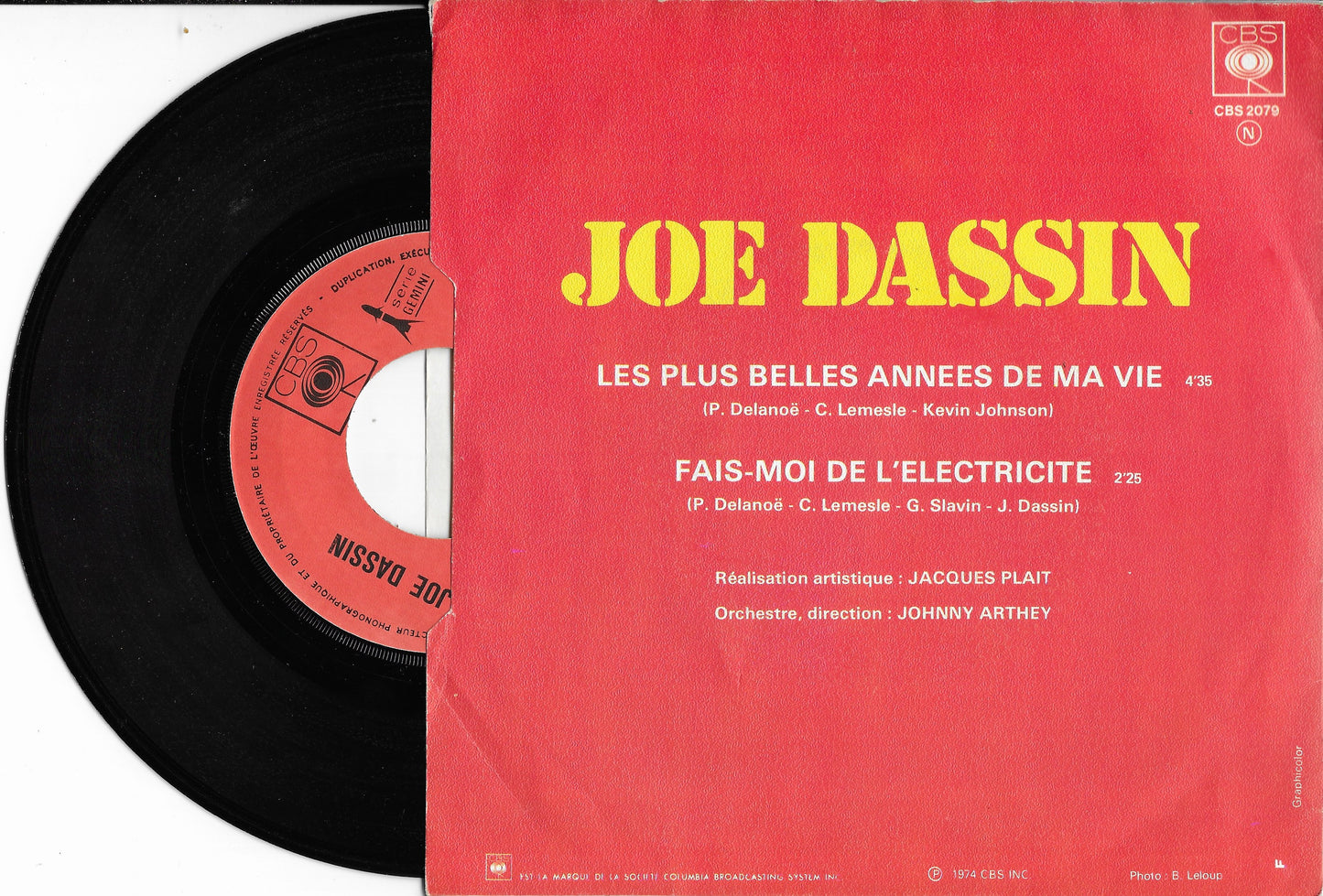 JOE DASSIN - Fais-Moi De L'Electricité