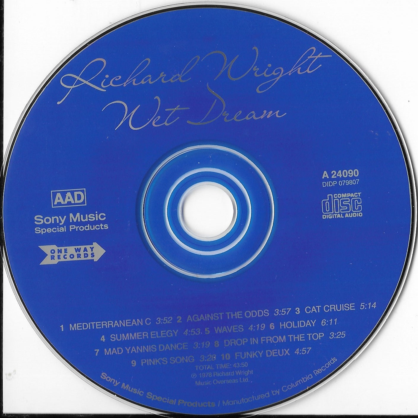 RICHARD WRIGHT - Wet Dream