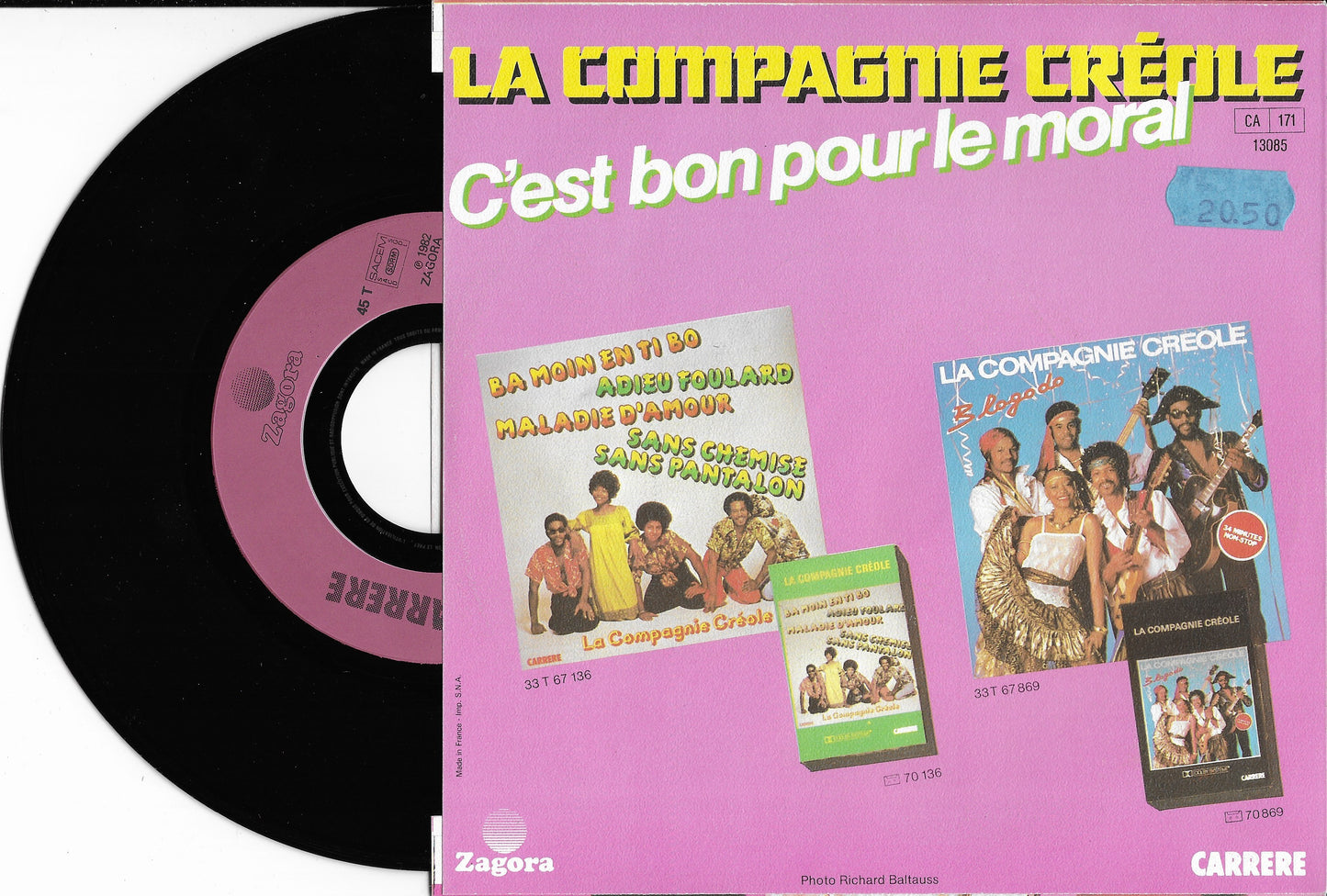 LA COMPAGNIE CREOLE - C'est Bon Pour Le Moral