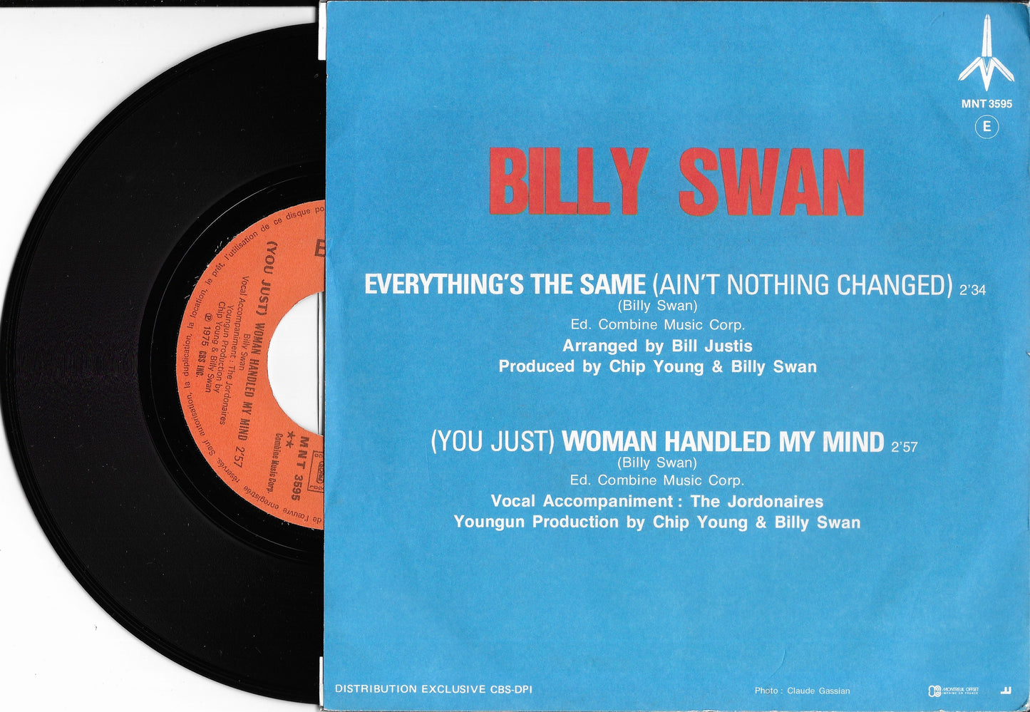 BILLY SWAN - Everything's The Same