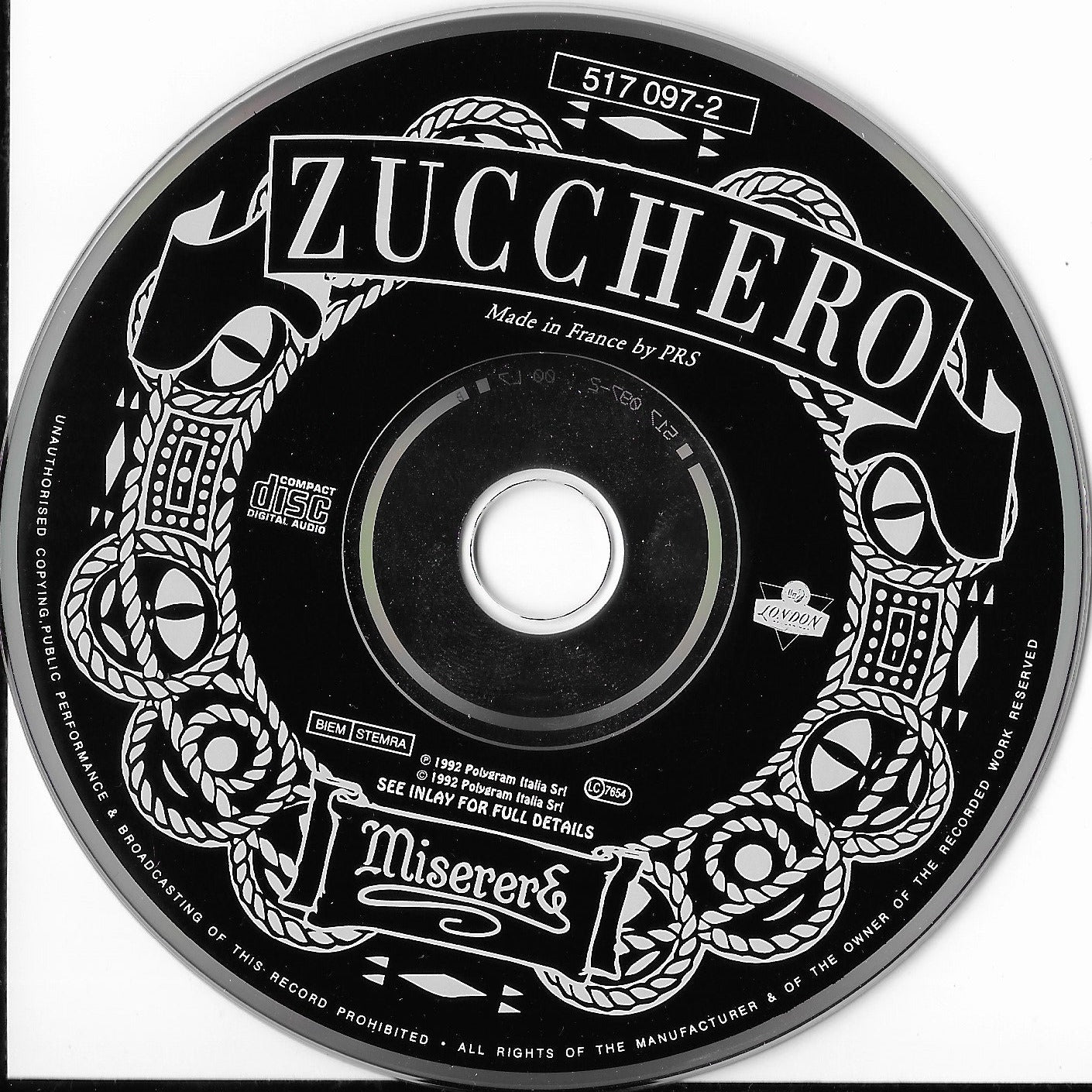 ZUCCHERO - Miserere