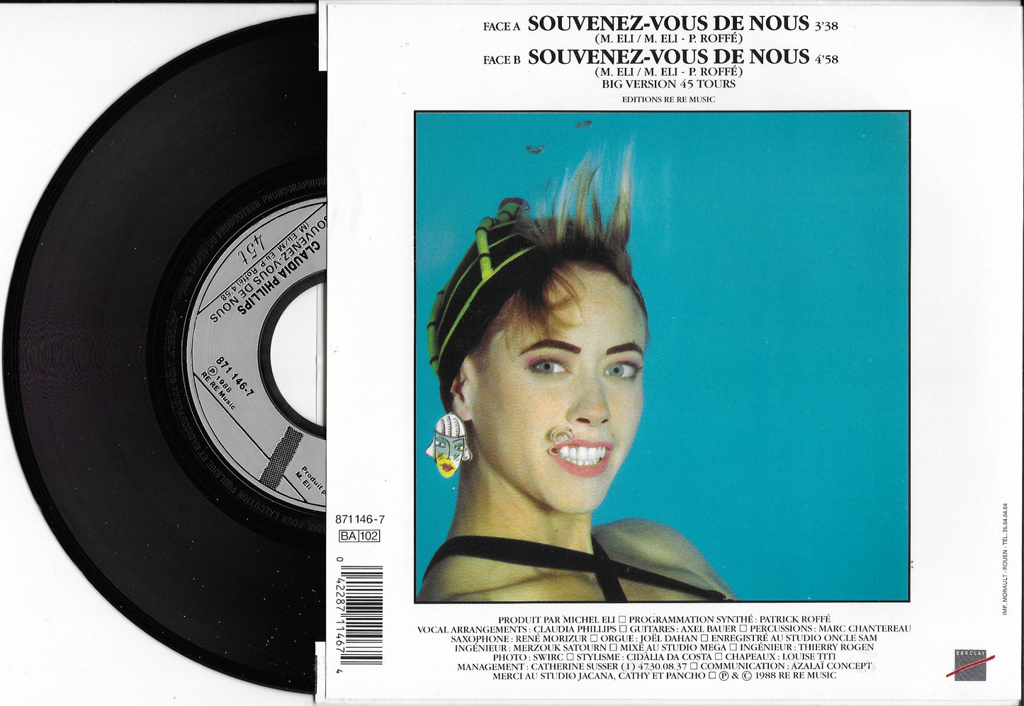 CLAUDIA PHILLIPS - Souvenez-Vous De Nous