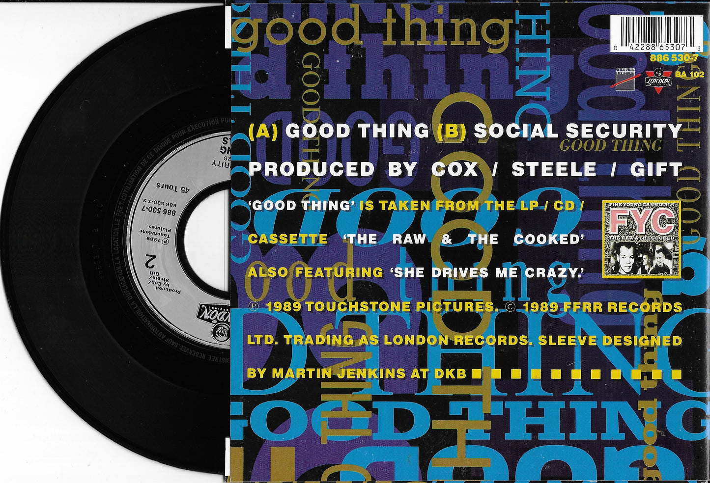 FINE YOUNG CANNIBALS (F.Y.C.) - Good Thing