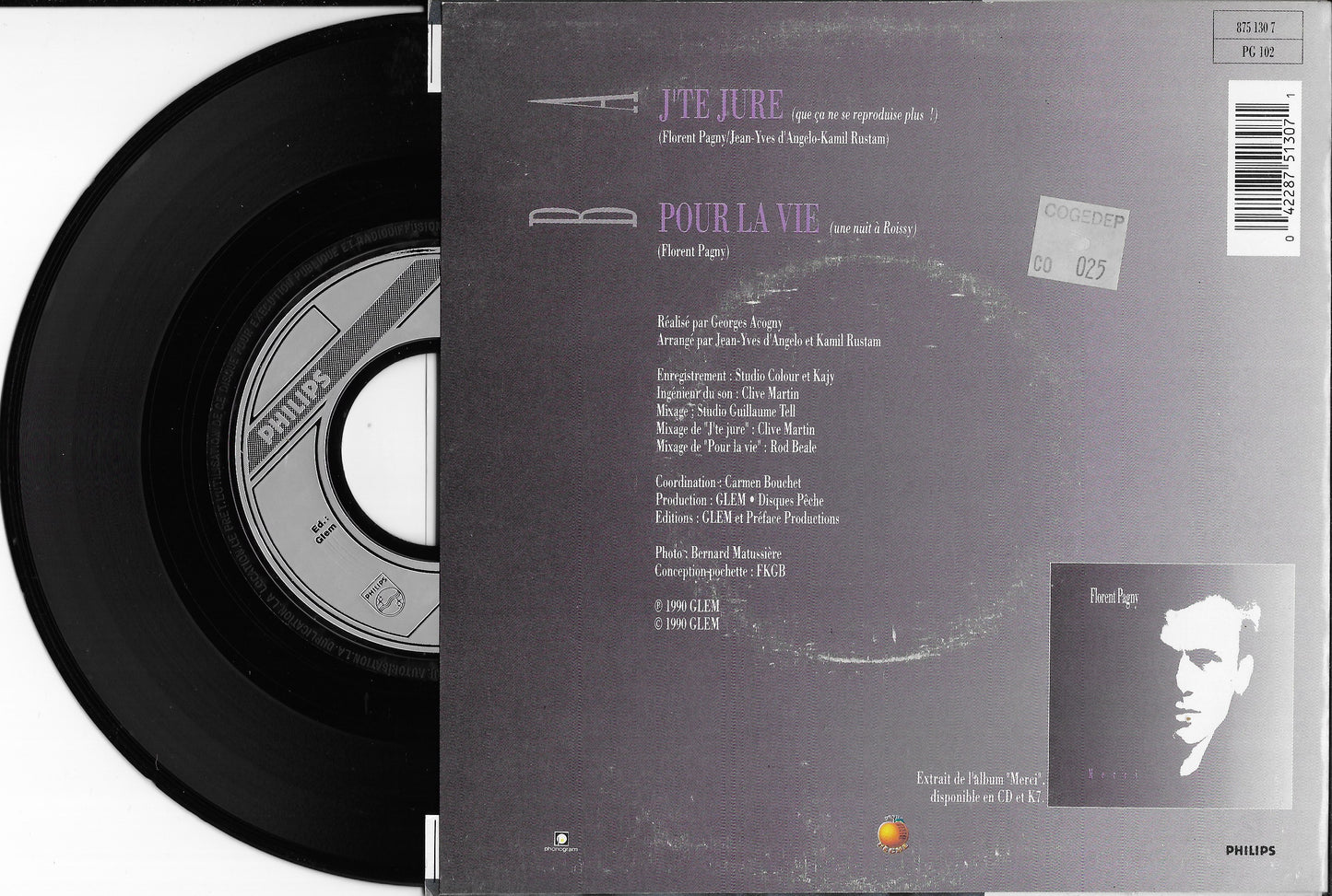 FLORENT PAGNY - J'te Jure