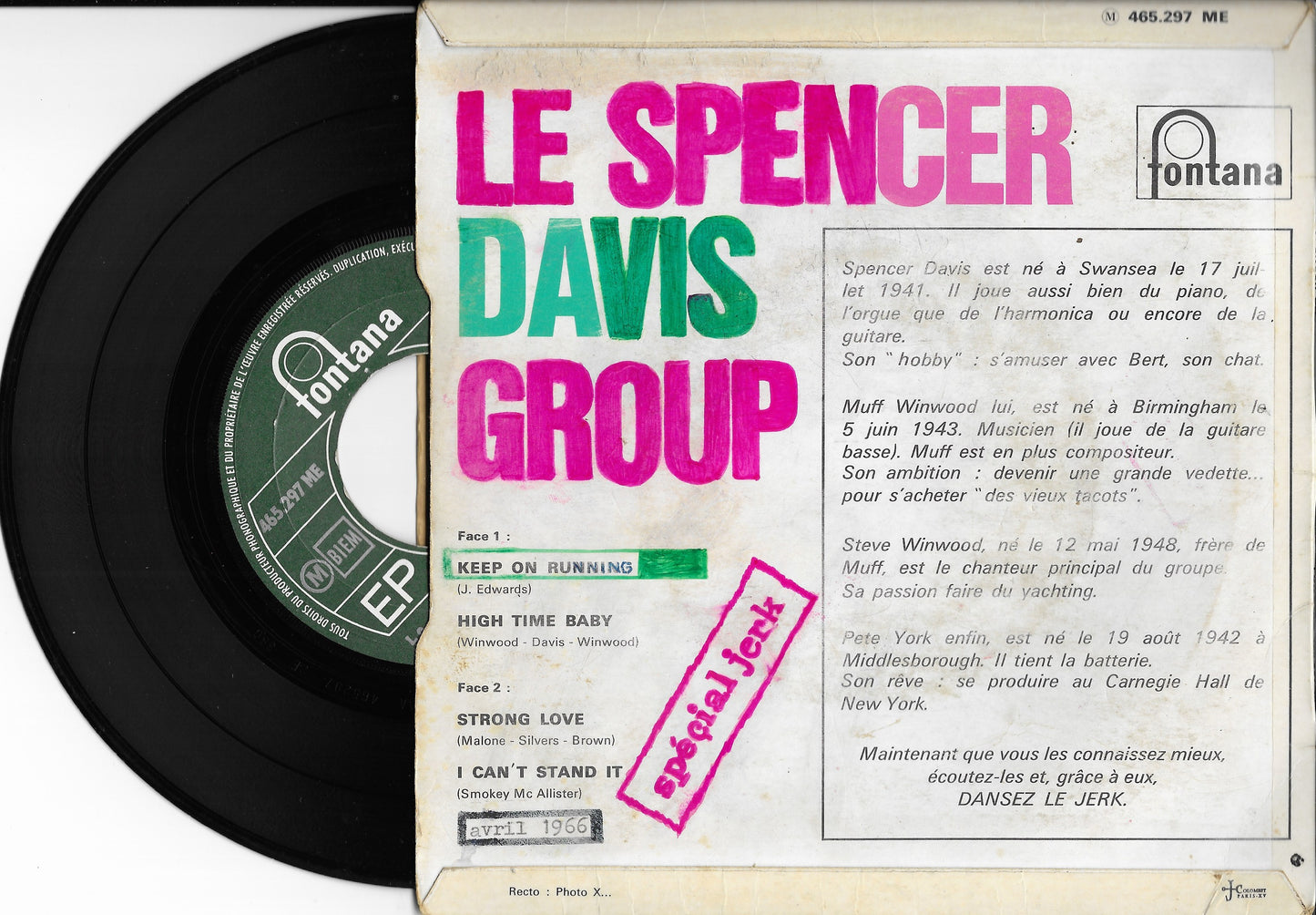 LE SPENCER DAVIS GROUP - Keep On Running