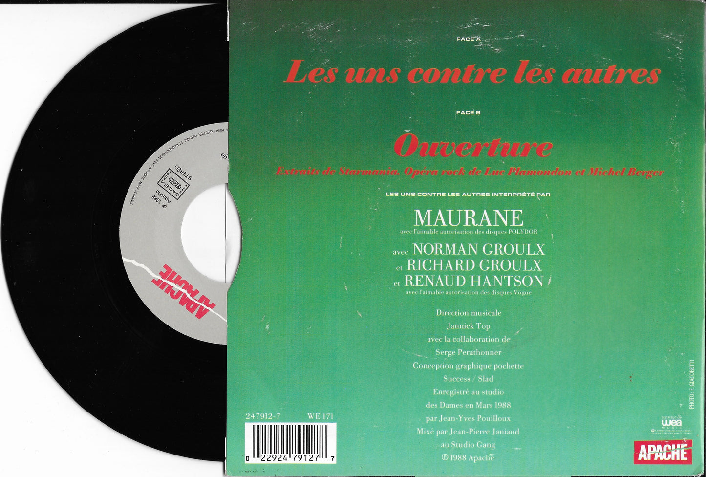 MAURANNE - Starmania 88