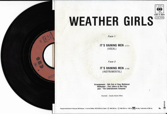 THE WEATHER GIRLS - It's Raining Men