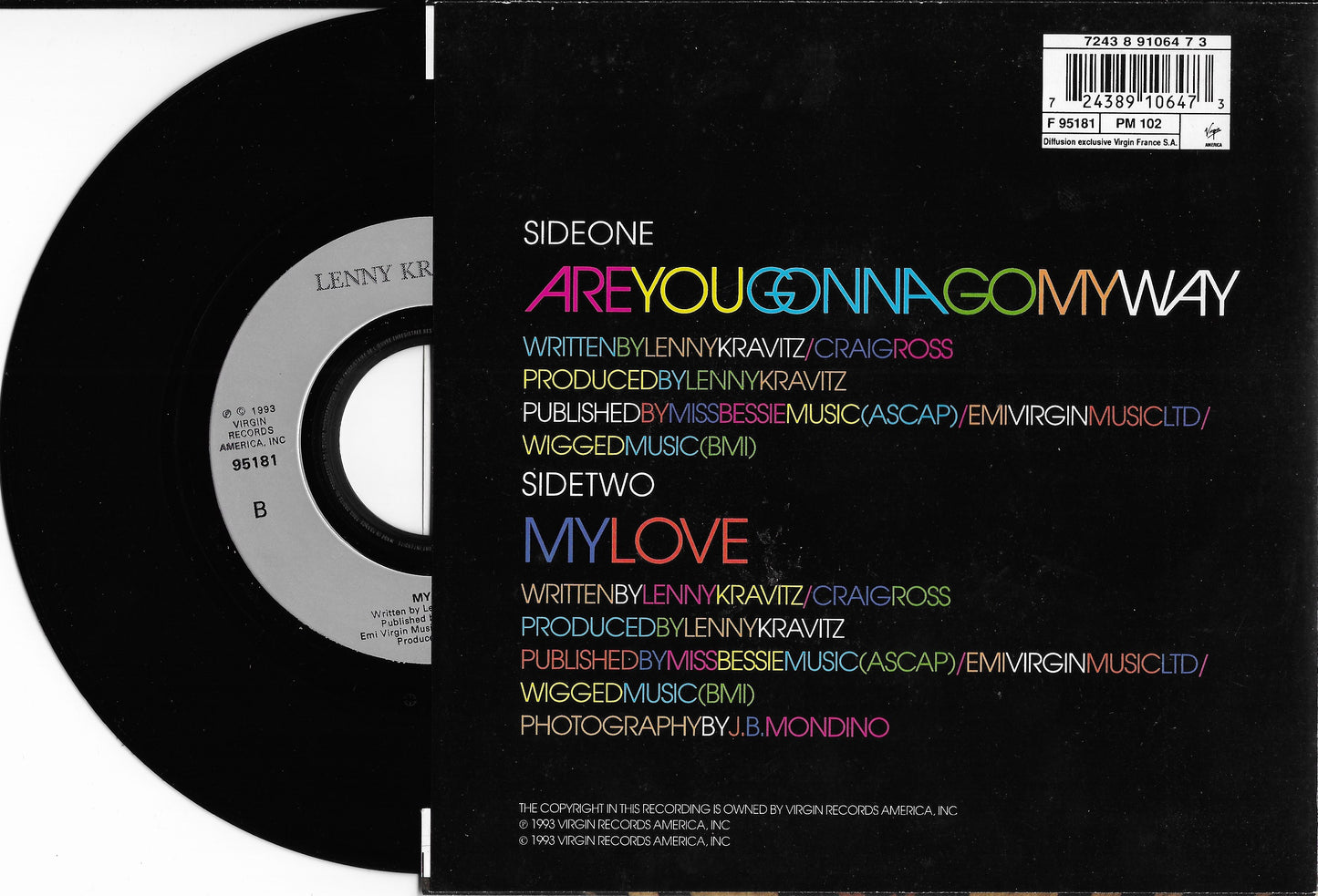 LENNY KRAVITZ - Are You Gonna Go My Way