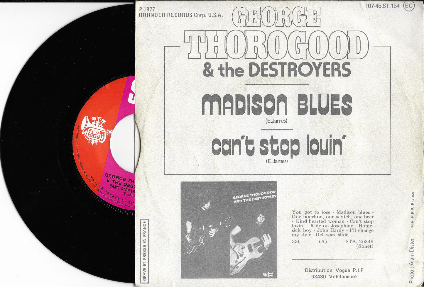 GEORGE THOROGOOD & THE DESTROYERS - Madison Blues