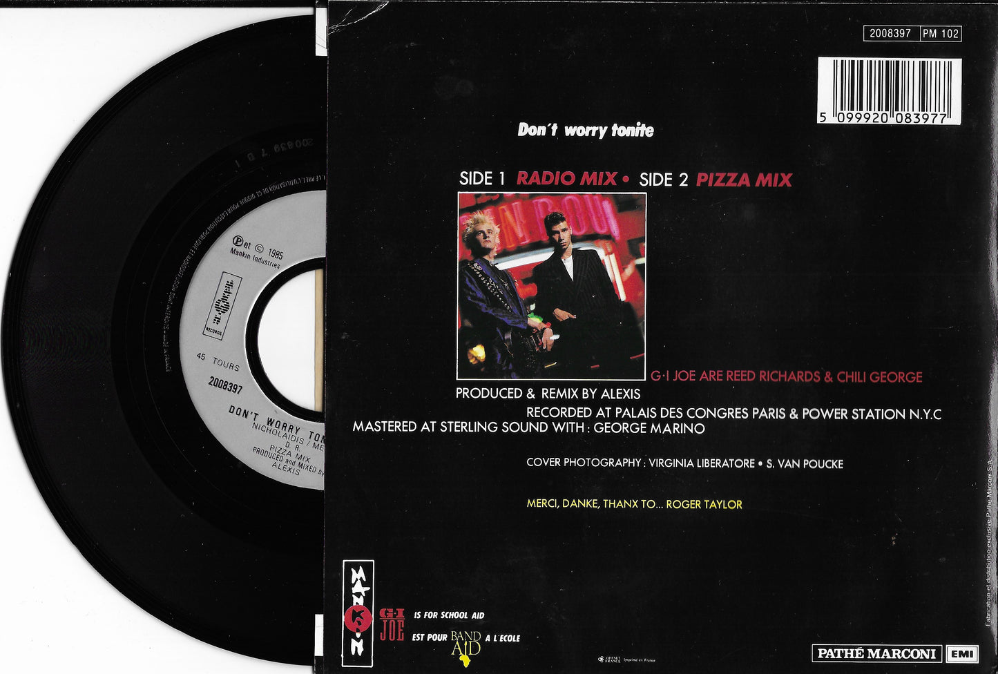 G-I JOE - (I'm Sorry) Don't Worry Tonite