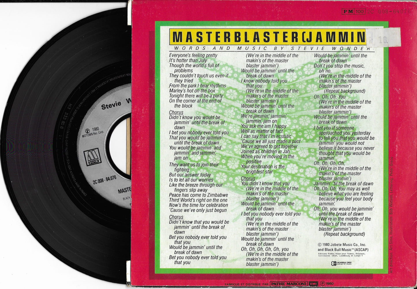 STEVIE WONDER - Master Blaster