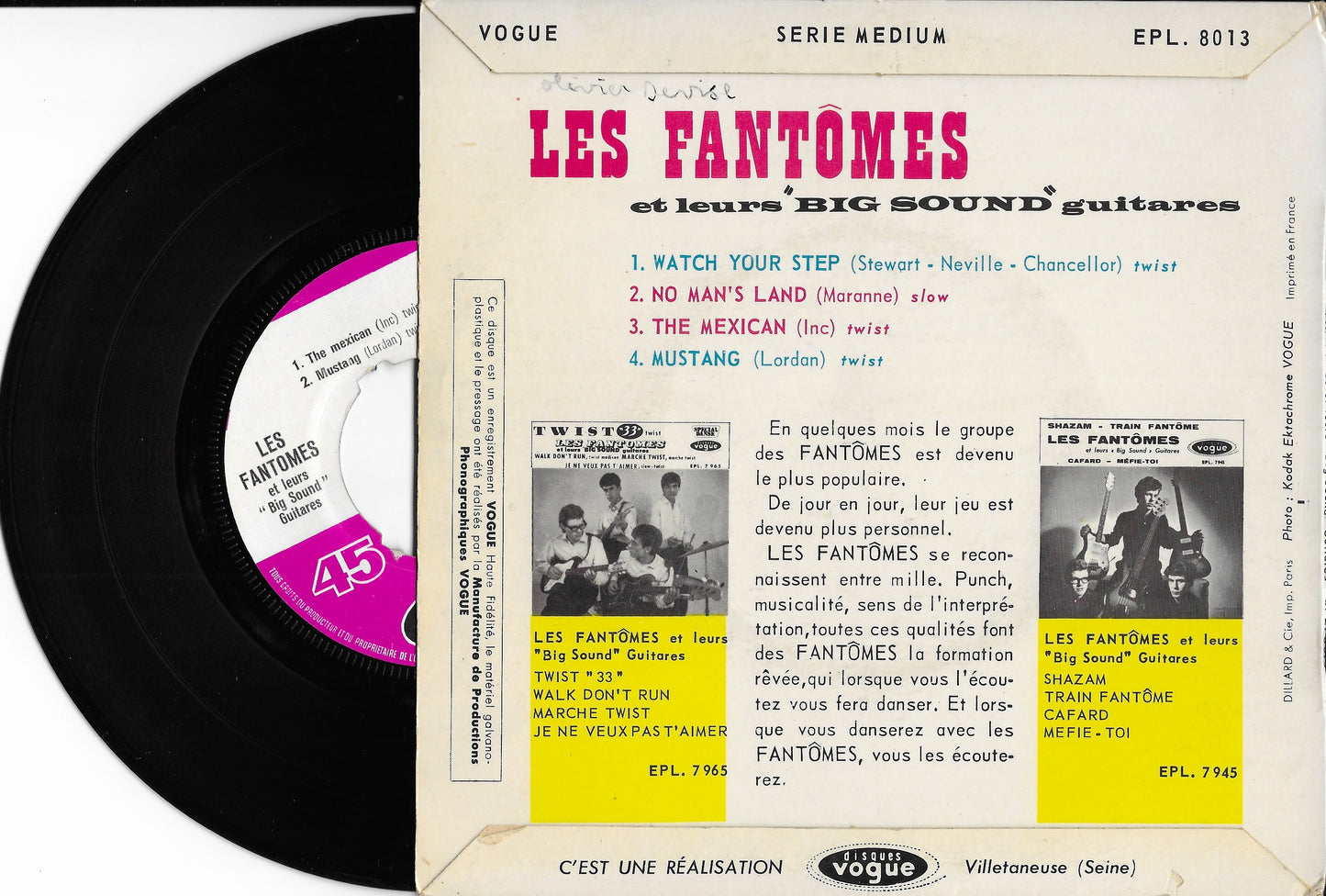 LES FANTOMES - Watch Your Step