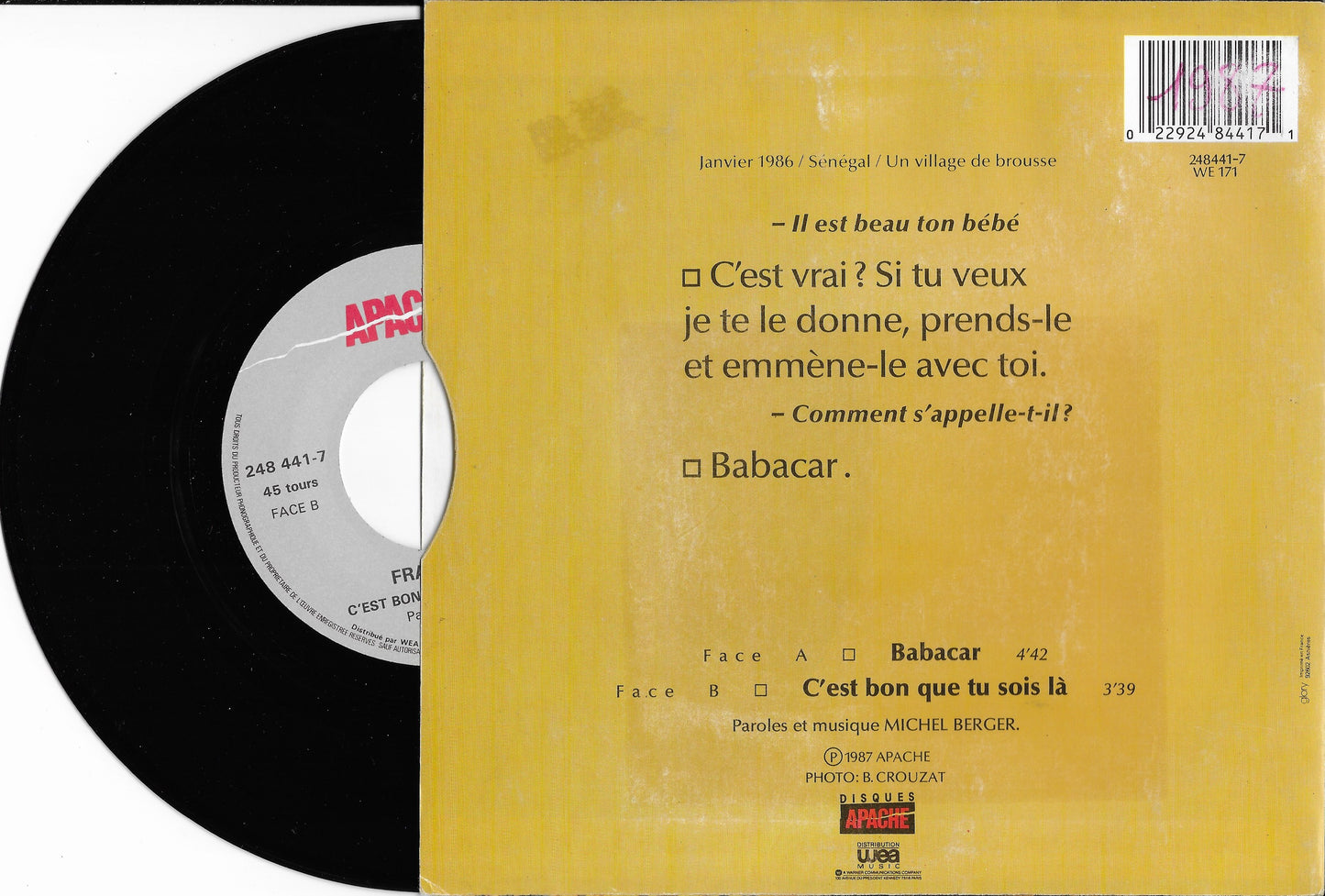FRANCE GALL - Babacar