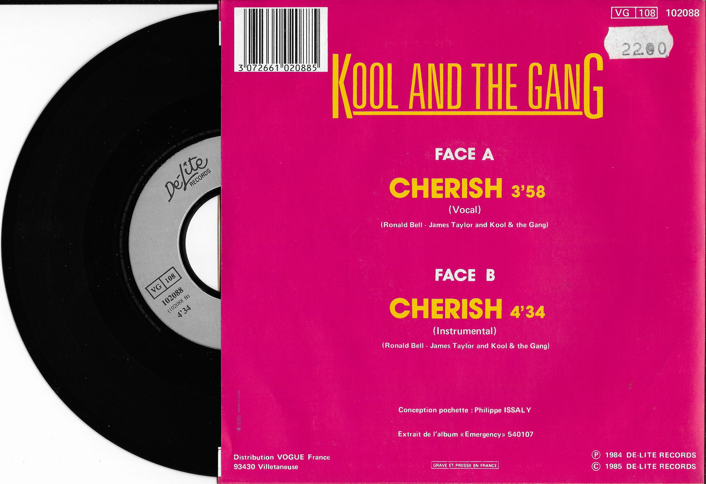 KOOL AND THE GANG - Cherish