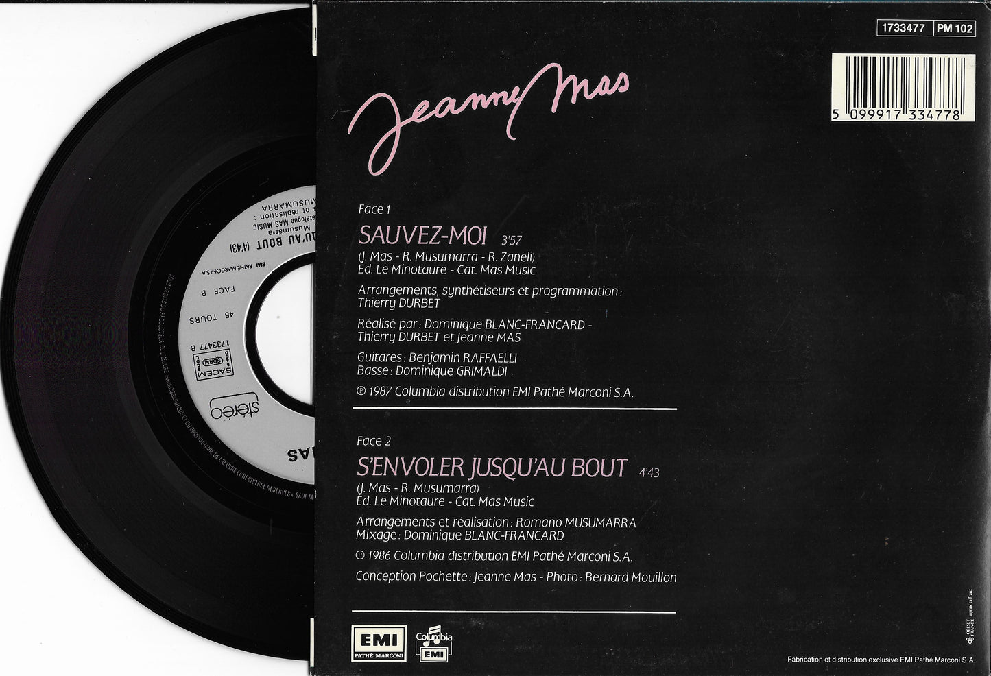 JEANNE MAS - Sauvez-Moi